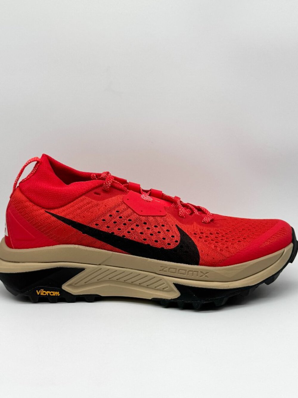 Nike ACG Mens Zegama Trail Shoes Crimson Black Sz 10.5 New Outdoors HV8113-600